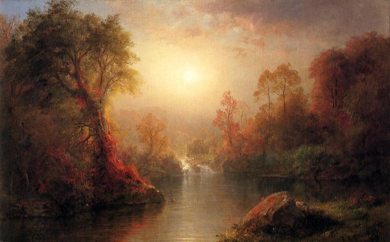 Frederic Edwin Church Autumn oil painting picture